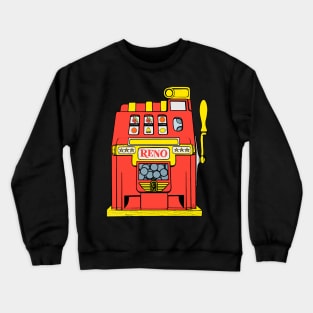 Vintage Reno Slot Decal Crewneck Sweatshirt